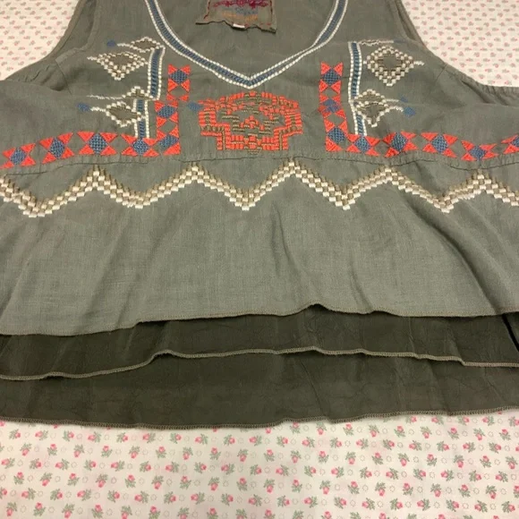 Johnny Was LA Stevie linen dress. - Picture 11 of 13